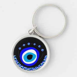 Evil Eye Talisman & Arabic Amulet /Turkish, Greek  Key Ring