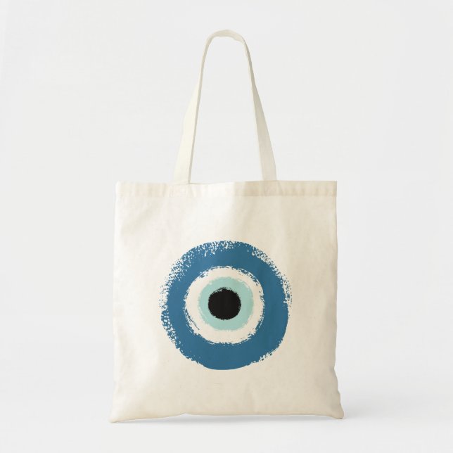 Evil Eye tote bag, Energy Protection Gift  Bag (Front)