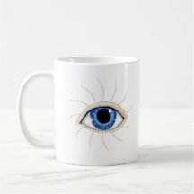 Evil Eye with white background