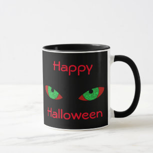 Evil Eyes Halloween Mug