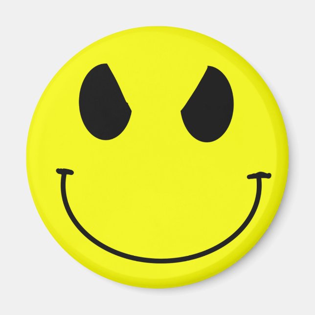 Evil face Magnet (Front)