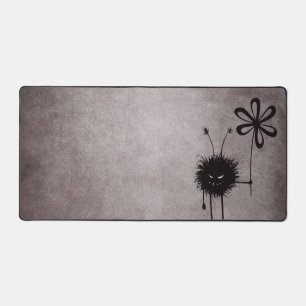 Evil Flower Bug - Vintage Cute Gothic Creature Desk Mat