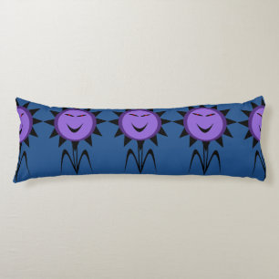 Evil Flower Kawaii Goth Halloween Body Pillow