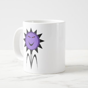 Evil Flower Kawaii Goth Halloween Mug
