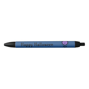 Evil Flower Kawaii Goth Halloween Personalised Pen