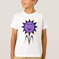 Evil Flower Kawaii Goth Halloween T Shirt