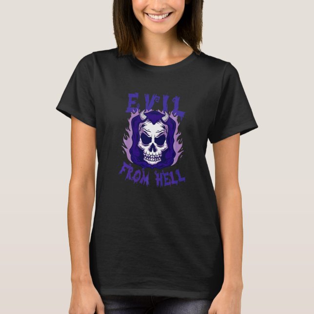 Evil From Hell Punishment Spirit Realm Hell  T-Shirt (Front)