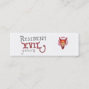 Evil Genius Business Card