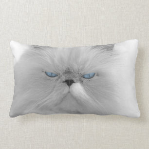 Evil Grandfather of Grumpy Cat Lumbar Cushion