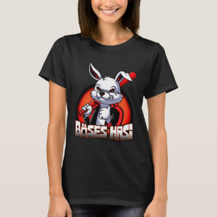 Evil Hasi Rabbit Easter Bunny T-Shirt