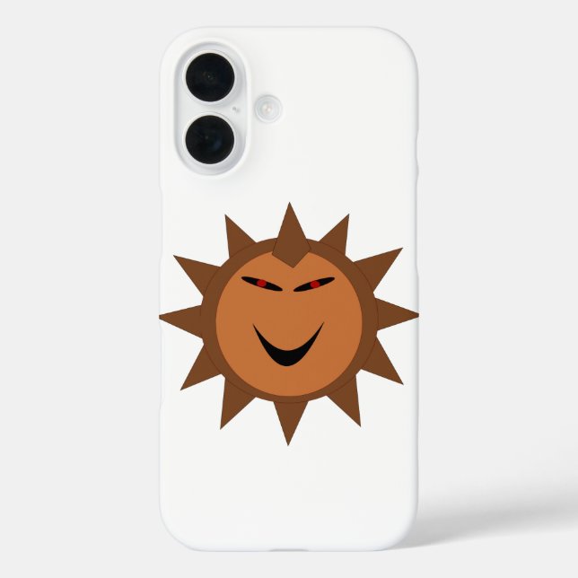Evil Hedgehog Kawaii Goth Halloween Case-Mate iPhone Case (Back)