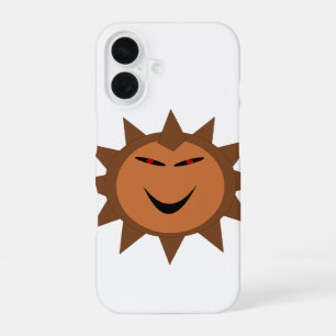 Evil Hedgehog Kawaii Goth Halloween iPhone 16 Case