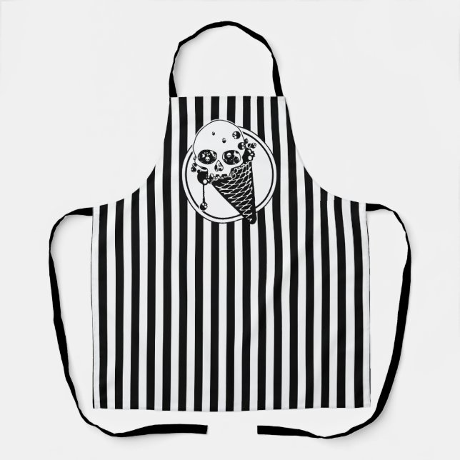 Evil Ice Cream Cone Apron (Front)