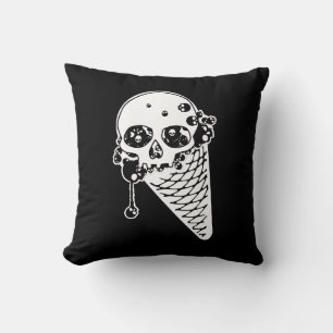 Evil Ice Cream Cone Cushion