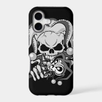 Evil Jester Skull