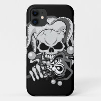 Evil Jester Skull