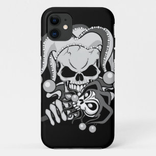 Evil Jester Skull iPhone 11 Case