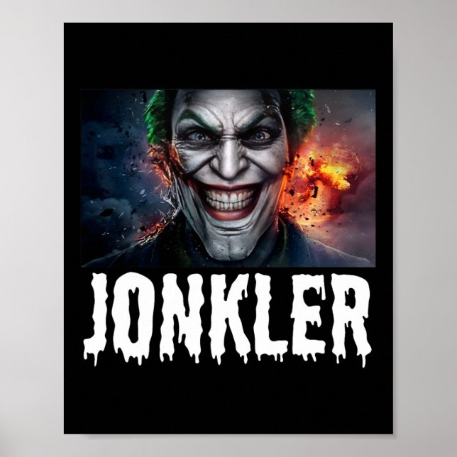 Evil Jonkler Halloween  Poster (Front)
