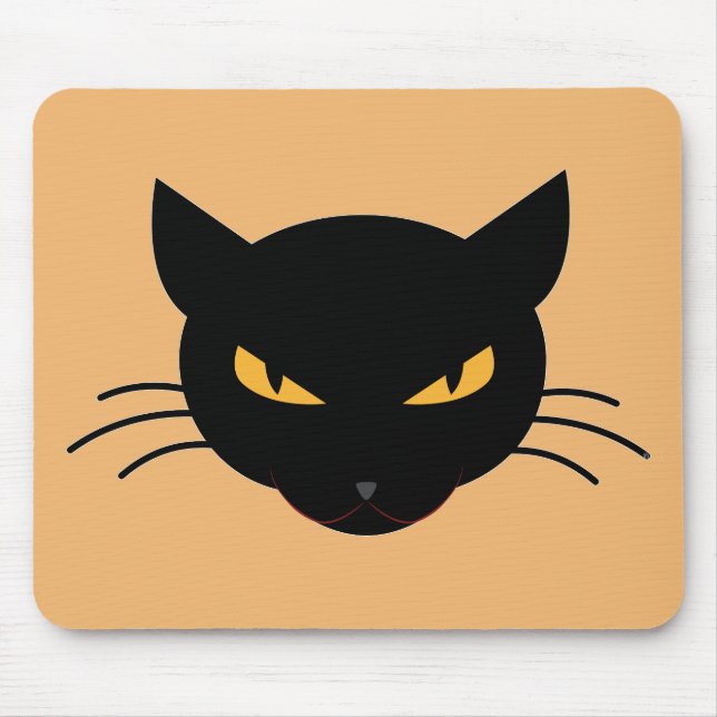 Evil Kitty Mouse Pad (Front)