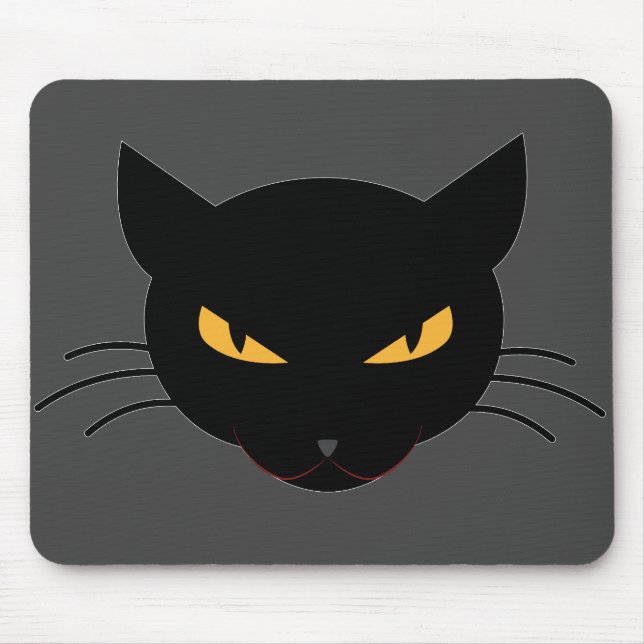Evil Kitty Mouse Pad (Front)