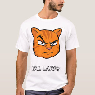 Evil Larry Funny Cat T-Shirt