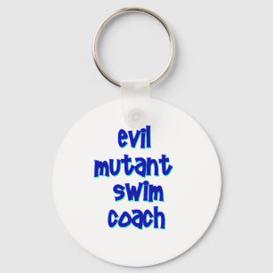 Evil Mutant Swim Coach Key Ring