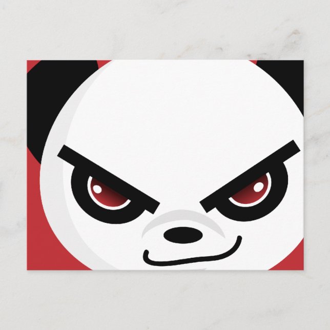Evil Panda Postcard (Front)