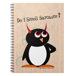 Evil Penguin™ Funny Binder, Back to School Notebook