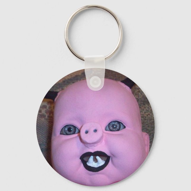 Evil Pig Key Ring (Front)