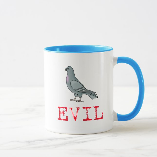 Evil Pigeon Mug (Right)
