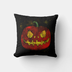 Evil Pumpkin Cushion