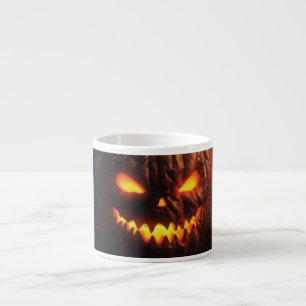 Evil Pumpkin Espresso Cup