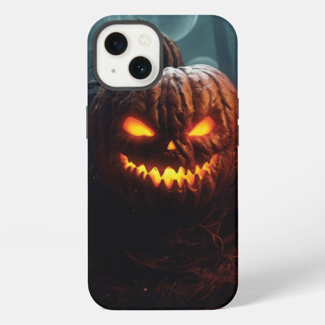 Evil Pumpkin iPhone Case (Back)