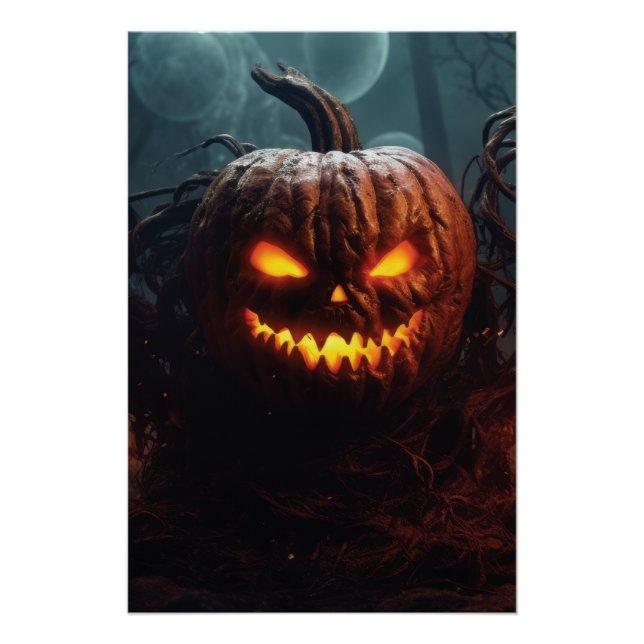 Evil Pumpkin Poster (Front)