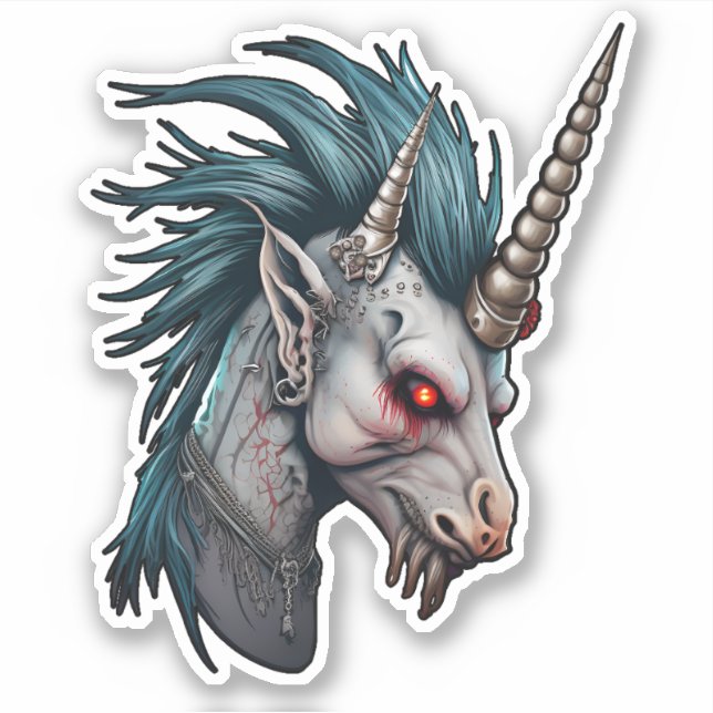 Evil Punk Unicorn  (Front)