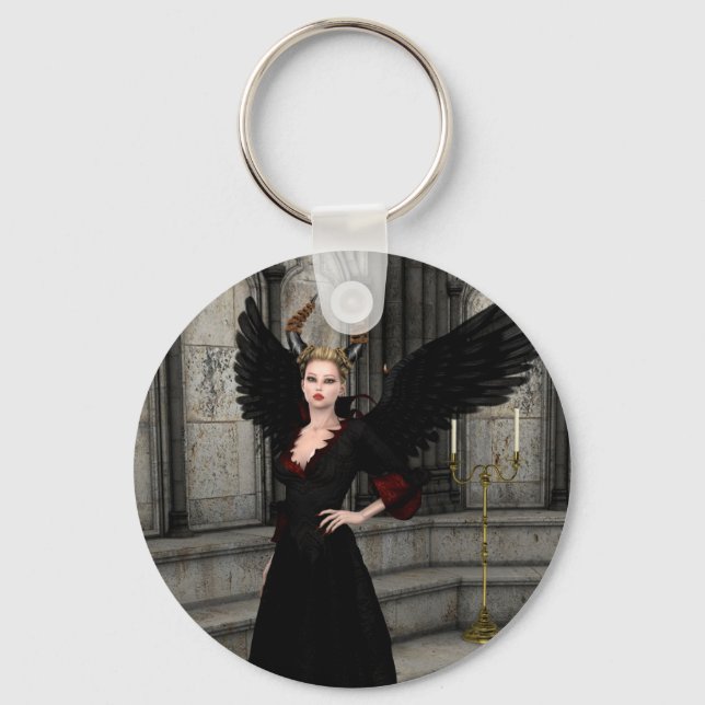 Evil Queen Key Ring (Front)