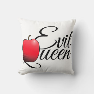 Evil Queen Red Apple Cushion