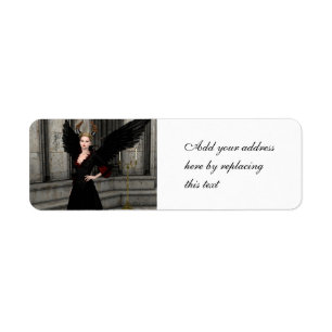 Evil Queen Return Address Label