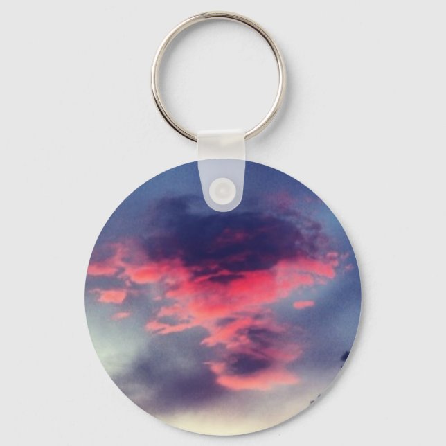 Evil Red Cloud Keychain (Front)