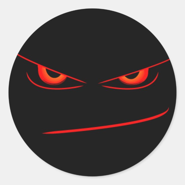 evil red eyes seal (Front)