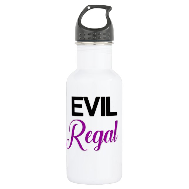 Evil Regal Waterbottle 532 Ml Water Bottle (Front)