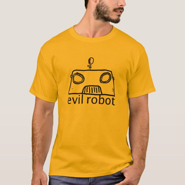 Evil Robot T-Shirt (Front)