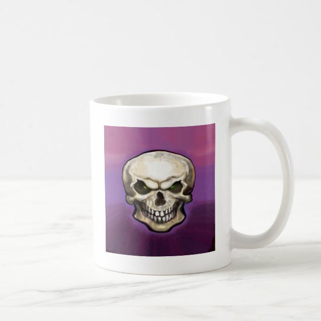 Evil Skull Coffee Mug (Right)