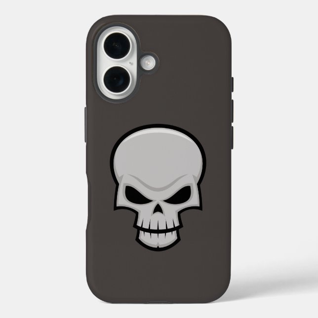 Evil Skull Design Case-Mate iPhone Case (Back)