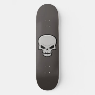 Evil Skull Design Skateboard