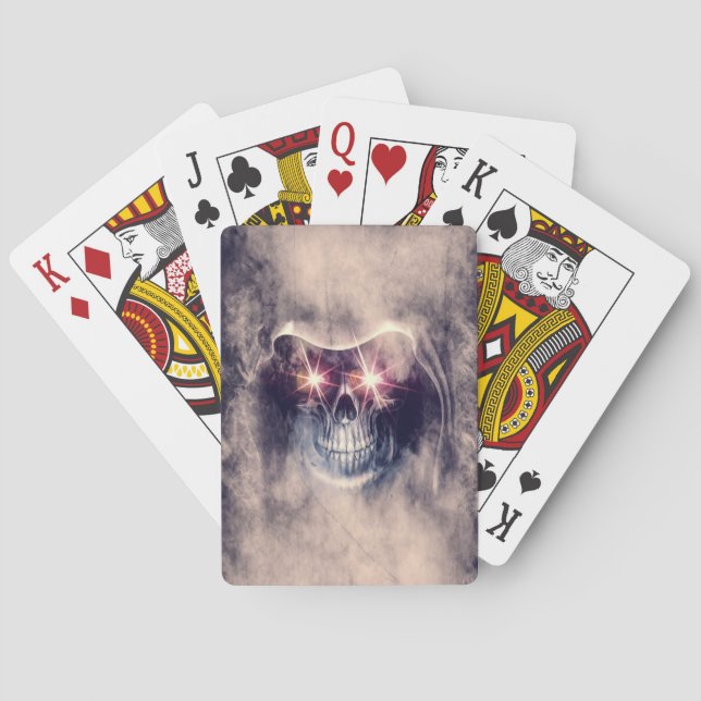 Evil Skull Playing Cards (Back)