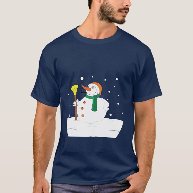 Evil Snowman T-Shirt (Front)
