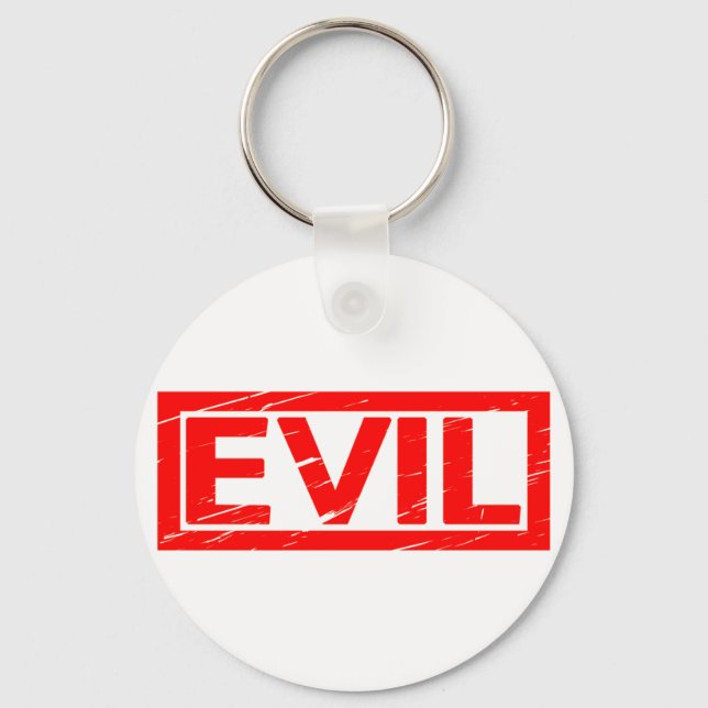 Evil Stamp Key Ring (Front)