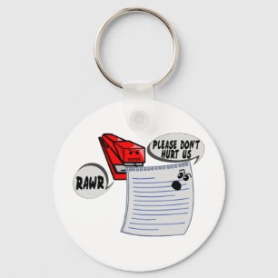 Evil Stapler Key Ring