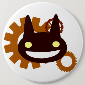 Evil Steampunk 6 Cm Round Badge